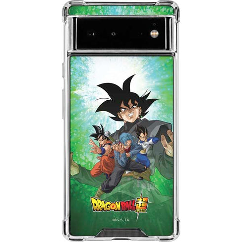 Dragon Ball Super Fate of the Future Google Pixel 6 Clear Case